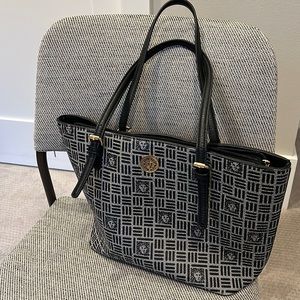 Black Shoulder Bag by Anne Klein